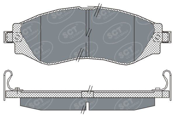 SCT GERMANY Jarrupala, levyjarru SP 310 PR